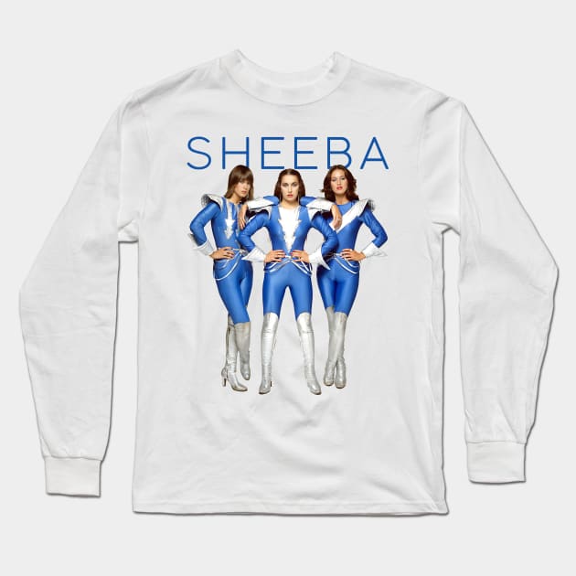 Sheeba - 80s Eurovision Fan Long Sleeve T-Shirt by feck!